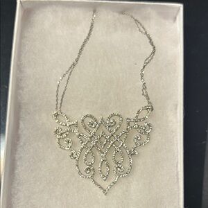 Brighton Silver Filigree Necklace